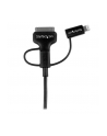 Startech Kabel USB Apple 30 - pin Dock/Lightning/microUSB 1m czarny - (LTADUB1MB) - nr 14