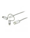 Startech USB z adapterami 1m (LTCUB1MGR) - nr 1