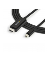Startech.com Mini DisplayPort to HDMI Adapter Cable - 3 m (10 ft) - 4K 30Hz - video cable - DisplayPort / HDMI - 3 m (MDP2HDMM3MB) - nr 23