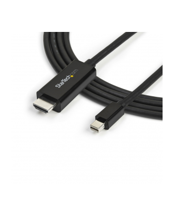Startech.com Mini DisplayPort to HDMI Adapter Cable - 3 m (10 ft) - 4K 30Hz - video cable - DisplayPort / HDMI - 3 m (MDP2HDMM3MB)