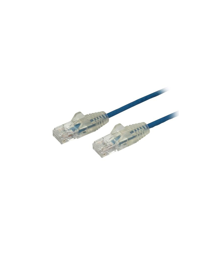 Startech.COM 2M CAT6 CABLE - BLUE SLIM CAT6 PATCH CORD - SNAGLESS - LSZH - PATCH CABLE - 2 M - BLUE (N6PAT200CMBLS) główny