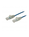 Startech.COM 2M CAT6 CABLE - BLUE SLIM CAT6 PATCH CORD - SNAGLESS - LSZH - PATCH CABLE - 2 M - BLUE (N6PAT200CMBLS) - nr 4