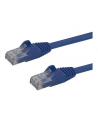 Startech.COM 1.5 M CAT6 CABLE - BLUE PATCH CORD - SNAGLESS - ETL VERIFIED - PATCH CABLE - 1.5 M - BLUE  (N6PATC150CMBL) - nr 1