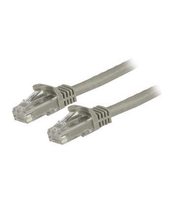 Startech.COM 1.5 M CAT6 CABLE - GREY CAT6 PATCH CORD - SNAGLESS RJ45 CONNECTORS - 24 AWG COPPER WIRE - ETHERNET - ETL - PATCH CABLE - 1.5 M - GREY  (N
