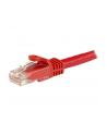 Startech.COM 1.5 M CAT6 CABLE - RED PATCH CORD - SNAGLESS - ETL VERIFIED - PATCH CABLE - 1.5 M - RED  (N6PATC150CMRD) - nr 5