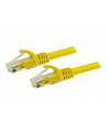 Startech.COM 1.5 M CAT6 CABLE - YELLOW PATCH CORD - SNAGLESS - ETL VERIFIED - PATCH CABLE - 1.5 M - YELLOW  (N6PATC150CMYL) - nr 1
