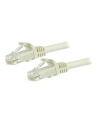 Startech.COM 7.5 M CAT6 CABLE - WHITE PATCH CORD - SNAGLESS - ETL VERIFIED - PATCH CABLE - 7.5 M - WHITE  (N6PATC750CMWH) - nr 1