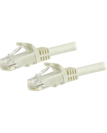 Startech.COM 7.5 M CAT6 CABLE - WHITE PATCH CORD - SNAGLESS - ETL VERIFIED - PATCH CABLE - 7.5 M - WHITE  (N6PATC750CMWH)