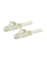 Startech.COM 7.5 M CAT6 CABLE - WHITE PATCH CORD - SNAGLESS - ETL VERIFIED - PATCH CABLE - 7.5 M - WHITE  (N6PATC750CMWH) - nr 5