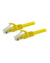 Startech.COM 7.5 M CAT6 CABLE - UTP CORD - SNAGLESS - ETL VERIFIED - PATCH CABLE - 7.5 M - YELLOW  (N6PATC750CMYL) - nr 1