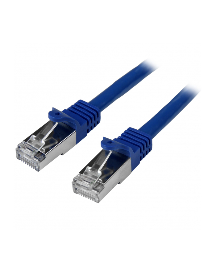 Startech Patchcord Cat6 SFTP 0.5m niebieski (N6SPAT50CMBL) główny