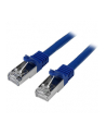 Startech Patchcord Cat6 SFTP 0.5m niebieski (N6SPAT50CMBL) - nr 1