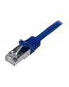 Startech Patchcord Cat6 SFTP 0.5m niebieski (N6SPAT50CMBL) - nr 2