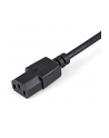 Startech.com Standard Computer Power Cord Extension C14 to C13 - power extension cable - 1 m (PXT1001M) - nr 12
