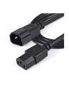 Startech.com Standard Computer Power Cord Extension C14 to C13 - power extension cable - 1 m (PXT1001M) - nr 13