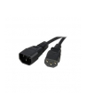Startech.com Standard Computer Power Cord Extension C14 to C13 - power extension cable - 1 m (PXT1001M) - nr 16