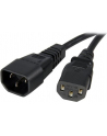 Startech.com Standard Computer Power Cord Extension C14 to C13 - power extension cable - 1 m (PXT1001M) - nr 17