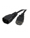 Startech.com Standard Computer Power Cord Extension C14 to C13 - power extension cable - 1 m (PXT1001M) - nr 1