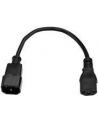 Startech.com Standard Computer Power Cord Extension C14 to C13 - power extension cable - 1 m (PXT1001M) - nr 20