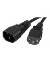Startech.com Standard Computer Power Cord Extension C14 to C13 - power extension cable - 1 m (PXT1001M) - nr 2