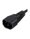 Startech.com Standard Computer Power Cord Extension C14 to C13 - power extension cable - 1 m (PXT1001M) - nr 5