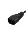 Startech.com Standard Computer Power Cord Extension C14 to C13 - power extension cable - 1 m (PXT1001M) - nr 8