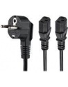 Startech.com C13 Power Cord - Schuko to 2x C13 - Y Splitter Power Cable - power cable - 2 m (PXT101YEU2M) - nr 15
