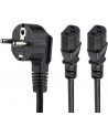 Startech.com C13 Power Cord - Schuko to 2x C13 - Y Splitter Power Cable - power cable - 2 m (PXT101YEU2M) - nr 16