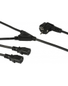Startech.com C13 Power Cord - Schuko to 2x C13 - Y Splitter Power Cable - power cable - 2 m (PXT101YEU2M) - nr 17