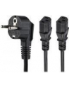 Startech.com C13 Power Cord - Schuko to 2x C13 - Y Splitter Power Cable - power cable - 2 m (PXT101YEU2M) - nr 25