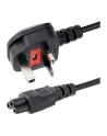 Startech Kabel zasilający 3pin gniazdo UK 2m (PXTNB3SUK2M) - nr 17