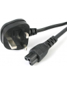 Startech Kabel zasilający 3pin gniazdo UK 2m (PXTNB3SUK2M) - nr 20
