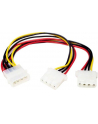Startech.com Power Y-splitter Cable (3 Large Ends) (PYO2L) - nr 7