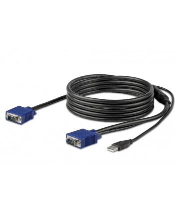Startech.COM  10FT / 3M USB KVM CABLE FOR RACKMOUNT CONSOLES - VGA AND USB - VIDEO / USB CABLE - 3 M (RKCONSUV10)