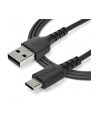 Startech.COM  1 M / 3.3FT. USB 2.0 TO USB C CABLE - BLACK - ARAMID FIBER - USB-C CABLE - 1 M  (RUSB2AC1MB) - nr 14