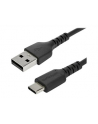 Startech.COM  1 M / 3.3FT. USB 2.0 TO USB C CABLE - BLACK - ARAMID FIBER - USB-C CABLE - 1 M  (RUSB2AC1MB) - nr 1