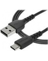 Startech.COM  1 M / 3.3FT. USB 2.0 TO USB C CABLE - BLACK - ARAMID FIBER - USB-C CABLE - 1 M  (RUSB2AC1MB) - nr 5