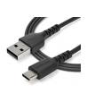 Startech.COM  1 M / 3.3FT. USB 2.0 TO USB C CABLE - BLACK - ARAMID FIBER - USB-C CABLE - 1 M  (RUSB2AC1MB) - nr 9