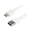 Startech.COM  1 M / 3.3 FT. USB 2.0 TO USB C CABLE - WHITE - ARAMID FIBER - USB-C CABLE - 1 M  (RUSB2AC1MW) - nr 17