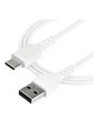 Startech.COM  1 M / 3.3 FT. USB 2.0 TO USB C CABLE - WHITE - ARAMID FIBER - USB-C CABLE - 1 M  (RUSB2AC1MW) - nr 19