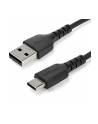 Startech.COM  2 M / 6.6 FT. USB 2.0 TO USB C CABLE - BLACK - ARAMID FIBER - USB-C CABLE - 2 M  (RUSB2AC2MB) - nr 17
