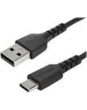Startech.COM  2 M / 6.6 FT. USB 2.0 TO USB C CABLE - BLACK - ARAMID FIBER - USB-C CABLE - 2 M  (RUSB2AC2MB) - nr 19