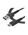 Startech.COM  2 M / 6.6 FT. USB 2.0 TO USB C CABLE - BLACK - ARAMID FIBER - USB-C CABLE - 2 M  (RUSB2AC2MB) - nr 2