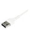 Startech.COM  2 M / 6.6FT. USB 2.0 TO USB C CABLE - WHITE - ARAMID FIBER - USB-C CABLE - 2 M  (RUSB2AC2MW) - nr 4