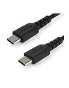 Startech.COM  1 M / 3.3FT. USB C CABLE - BLACK - ARAMID FIBER - USB-C CABLE - 1 M  (RUSB2CC1MB) - nr 10