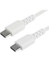 Startech.COM  1 M / 3.3 FT. USB C CABLE - WHITE - ARAMID FIBER - USB-C CABLE - 1 M  (RUSB2CC1MW) - nr 16