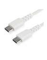 Startech.COM  1 M / 3.3 FT. USB C CABLE - WHITE - ARAMID FIBER - USB-C CABLE - 1 M  (RUSB2CC1MW) - nr 4