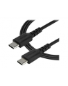 Startech.COM  2 M / 6.6FT. USB C CABLE - BLACK - ARAMID FIBER - USB-C CABLE - 2 M  (RUSB2CC2MB) - nr 1