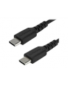 Startech.COM  2 M / 6.6FT. USB C CABLE - BLACK - ARAMID FIBER - USB-C CABLE - 2 M  (RUSB2CC2MB) - nr 2