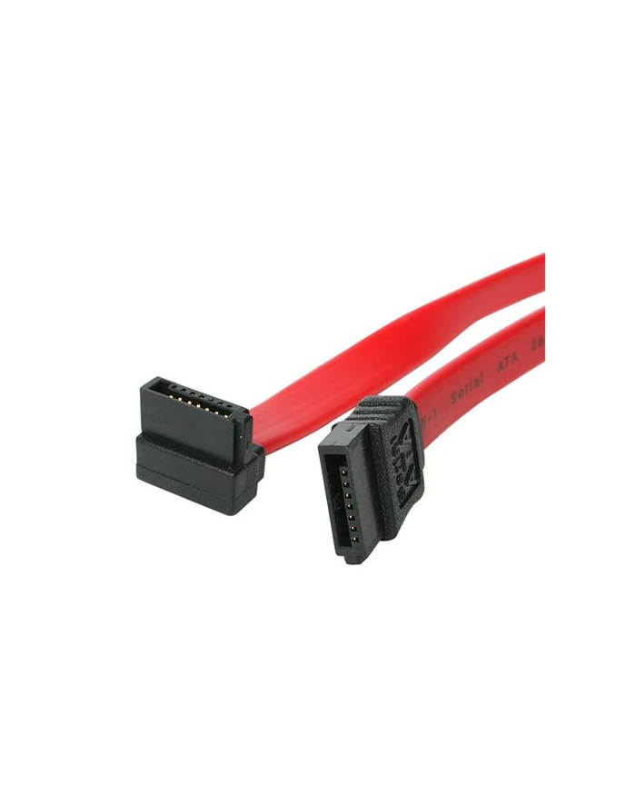 Startech.com 24 inch Right Angle Serial ATA Cable (1 end) (SATA24RA1) główny